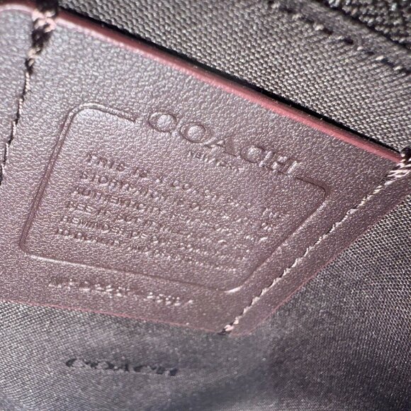 Coach Canvas and Leather Bucket Shoulder Bag - Picture 5 of 5